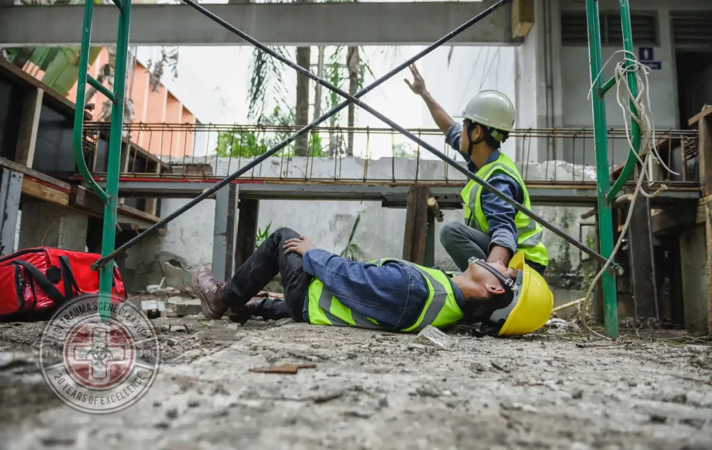 Workplace accident cleanup 1st Trauma Scene Clean Up